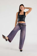 (PRE PACK) Mid Waist Relaxed Wide Leg Jeans EP3647