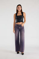 (PRE PACK) Mid Waist Relaxed Wide Leg Jeans EP3647