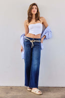 (OPEN PACK) Low Waist Relaxed Wide Jeans WEP3659