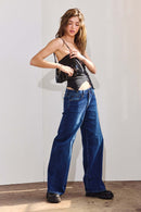 (OPEN PACK) High Rise Wide Leg Jeans WEP3661