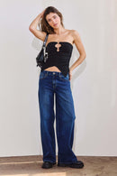 (OPEN PACK) High Rise Wide Leg Jeans WEP3661