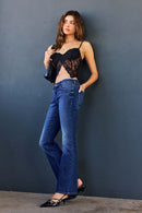 (OPEN PACK) Low Rise Stone Wash Bootcut Jeans WEP3664