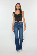 (OPEN PACK) High Rise Wide Leg Jeans WEP3677