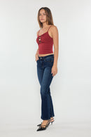 (OPEN PACK) High Rise Slim Bootcut Jeans WEP3685