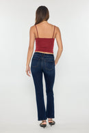 (OPEN PACK) High Rise Slim Bootcut Jeans WEP3685