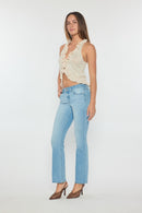 (OPEN PACK) High Rise Slim Bootcut Jeans WEP3685