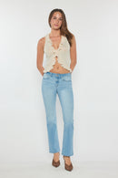 (OPEN PACK) High Rise Slim Bootcut Jeans WEP3685