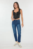 (OPEN PACK) High Rise Straight Jeans WEP3686