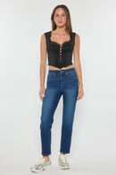 (OPEN PACK) High Rise Straight Jeans WEP3686