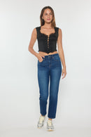 (OPEN PACK) High Rise Straight Jeans WEP3686