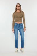 (OPEN PACK) High Rise Straight Jeans WEP3686