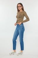 (OPEN PACK) High Rise Straight Jeans WEP3686