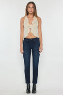 (OPEN PACK) Mid Rise Slim Straight Jeans WEP3693