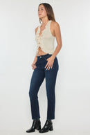 (OPEN PACK) Mid Rise Slim Straight Jeans WEP3693
