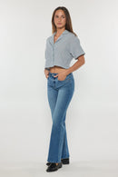 (OPEN PACK) High Rise Baby Wide Leg Jeans WEP3695