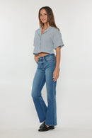 (OPEN PACK) High Rise Baby Wide Leg Jeans WEP3695