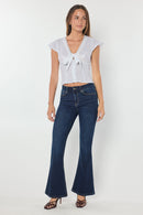 (OPEN PACK) High Rise Flare Jeans WEP3696