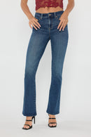 (OPEN PACK) High Rise Bootcut with Hip Up Padding WEP3699