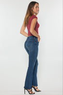(OPEN PACK) High Rise Bootcut with Hip Up Padding WEP3699