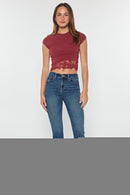 (OPEN PACK) High Rise Bootcut with Hip Up Padding WEP3699