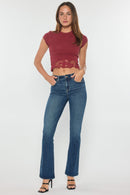 (OPEN PACK) High Rise Bootcut with Hip Up Padding WEP3699