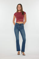 (OPEN PACK) High Rise Bootcut with Hip Up Padding WEP3699