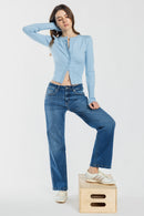 (OPEN PACK) High Rise Straight Jeans WEP3703