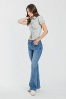 (OPEN PACK) High RIse Bootcut WEP3704