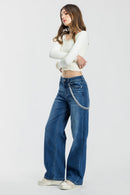 (OPEN PACK) High RIse Relaxed Wide Leg WEP3705