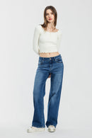 (OPEN PACK) High RIse Relaxed Wide Leg WEP3705