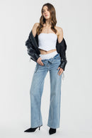 (OPEN PACK) High RIse Relaxed Wide Leg WEP3705