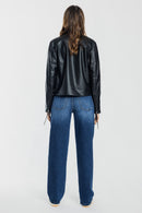 (OPEN PACK) Mid Waist Loose Straight Jeans WEP3706