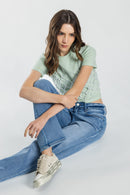 (OPEN PACK) Mid Waist Loose Straight Jeans WEP3706
