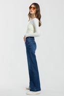 (OPEN PACK) High Rise Wide Leg Jeans WEP3707