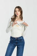 (OPEN PACK) High Rise Wide Leg Jeans WEP3707