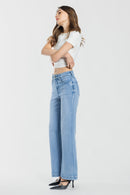 (OPEN PACK) High Rise Wide Leg Jeans WEP3707