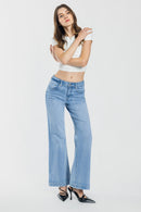 (OPEN PACK) High Rise Wide Leg Jeans WEP3707