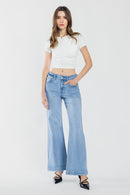 (OPEN PACK) High Rise Wide Leg Jeans WEP3707