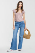 (OPEN PACK) High Rise Wide Leg Jeans WEP3707