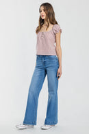 (OPEN PACK) High Rise Wide Leg Jeans WEP3707