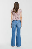 (OPEN PACK) High Rise Wide Leg Jeans WEP3707