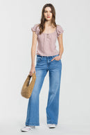 (OPEN PACK) High Rise Wide Leg Jeans WEP3707