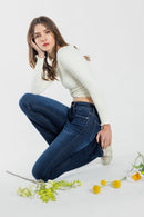 (OPEN PACK) High Rise Bootcut Jeans WEP3708