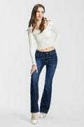 (OPEN PACK) High Rise Bootcut Jeans WEP3708