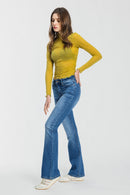 (OPEN PACK) High Rise Bootcut Jeans WEP3708