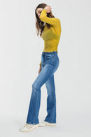 (OPEN PACK) High Rise Bootcut Jeans WEP3708