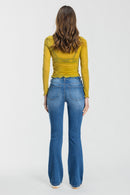 (OPEN PACK) High Rise Bootcut Jeans WEP3708