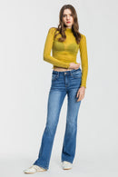 (OPEN PACK) High Rise Bootcut Jeans WEP3708
