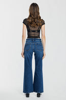 (OPEN PACK) High Rise Wide Leg Jeans WEP3709