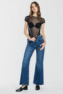 (OPEN PACK) High Rise Wide Leg Jeans WEP3709